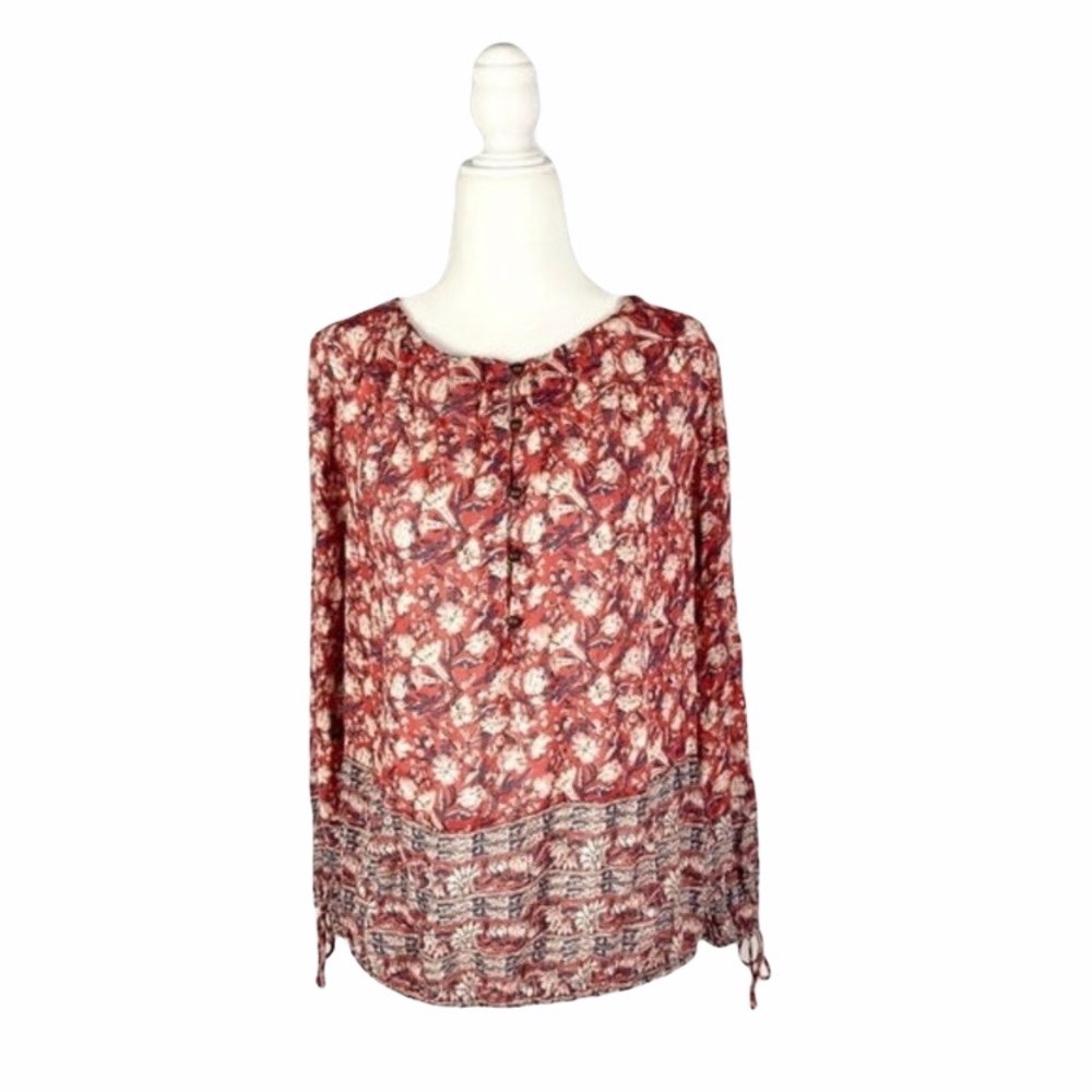 🍄Host pick 💕 NWT Lucky Brand peasant top size PS